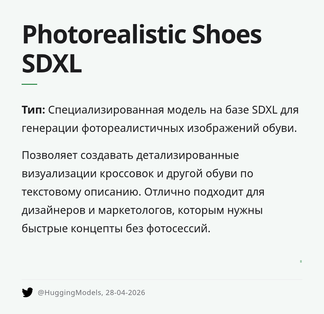 photorealistic-shoes-sdxl
